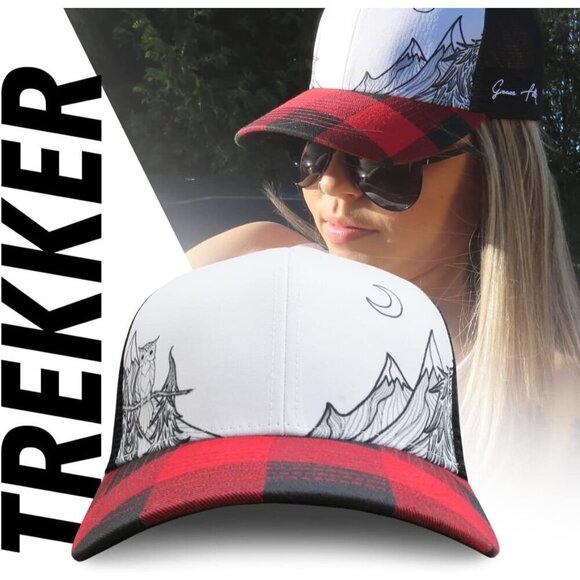 ? Grace Folly Baseball Cap Women Red Beach Trucker Snapback Summer Fashion Hats